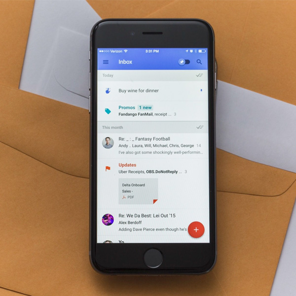 google, gmail, inbox, ПО, Google представил альтернативу Gmail – сервис Inbox