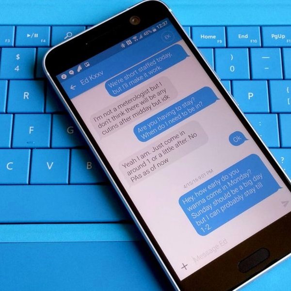 фото, Веб-версия приложения Android Messages от Google