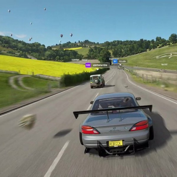 автомобили, игра, Microsoft показала геймплей Forza Horizon 4